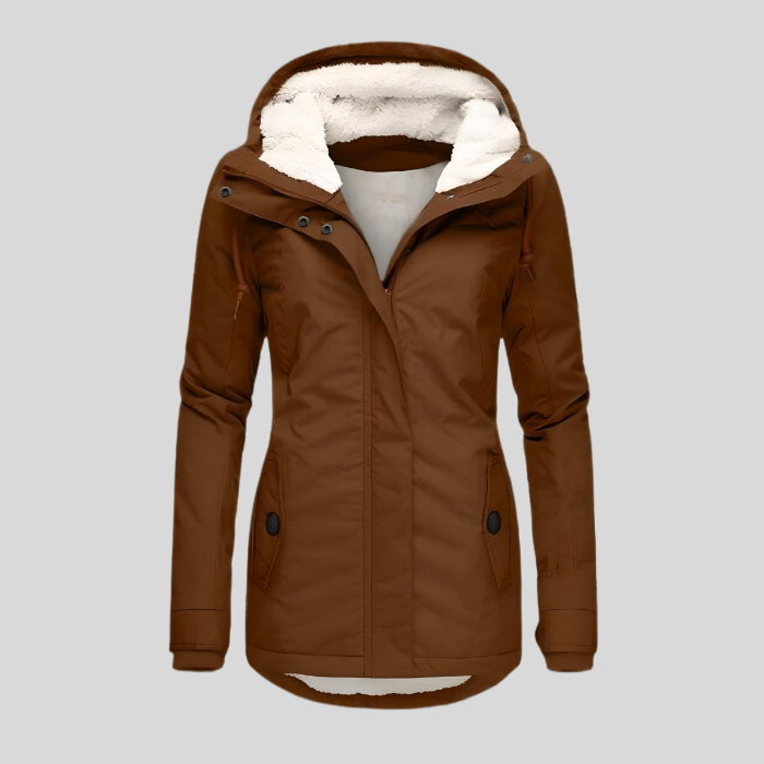 Erisca | Hooded Long Coat