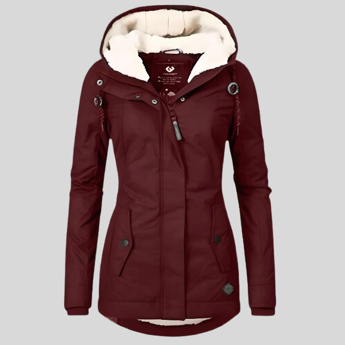 Erisca | Hooded Long Coat