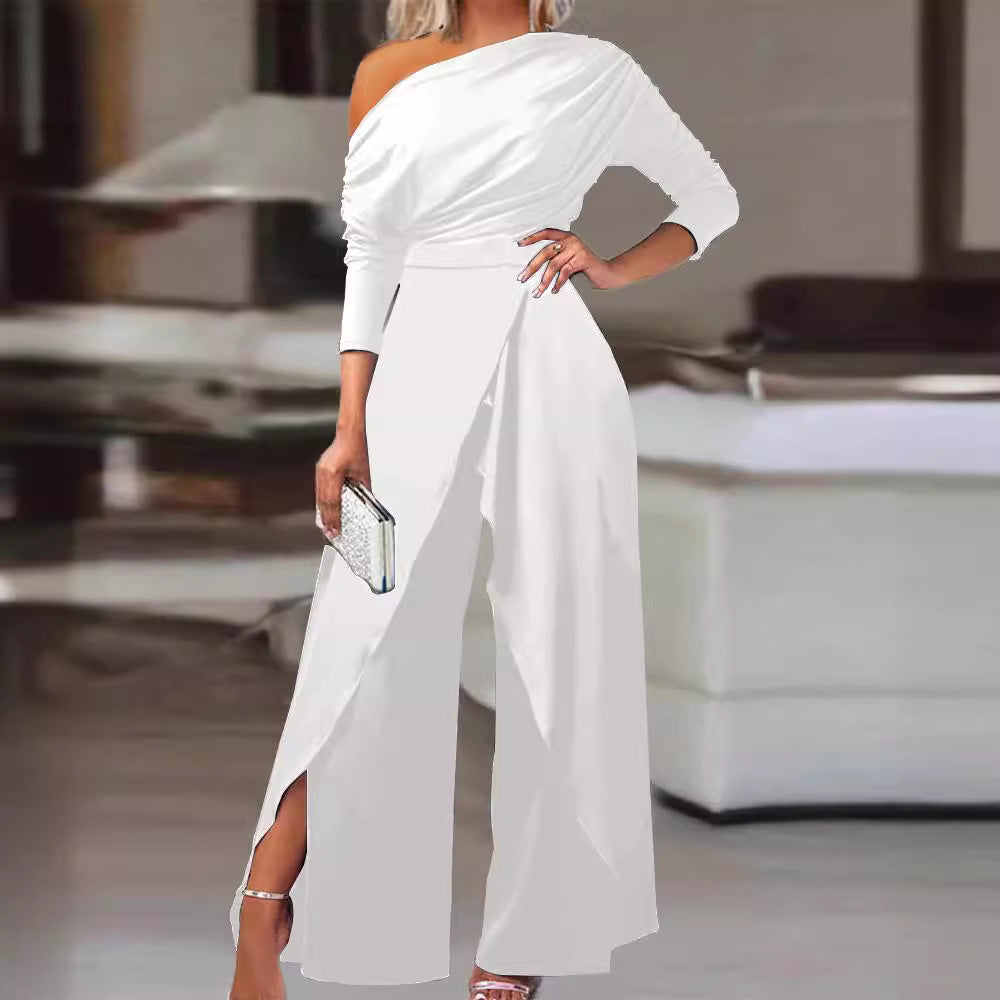 Leilani Elegant Jumpsuit — front view
