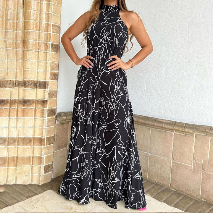 Qiana Elegant Jumpsuit — alternate view