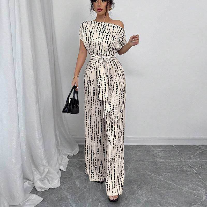 Kendi Elegant Jumpsuit — back view
