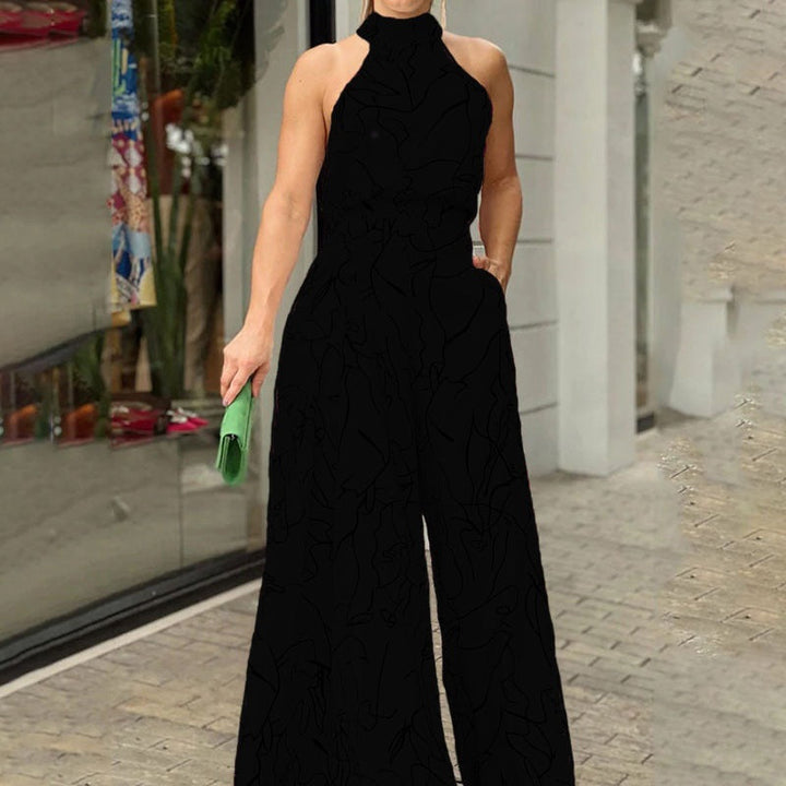 Qiana Elegant Jumpsuit — lifestyle shot