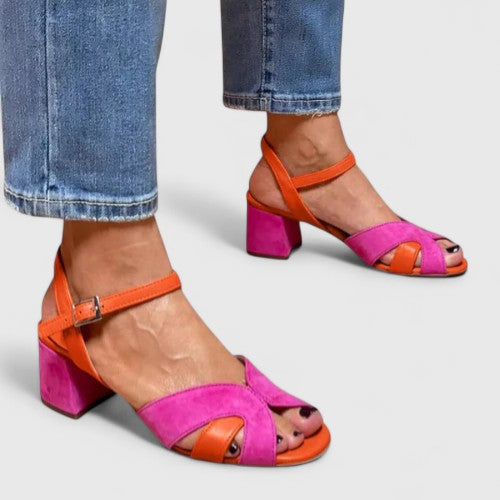 Devynne Orthopedic Heels — back view