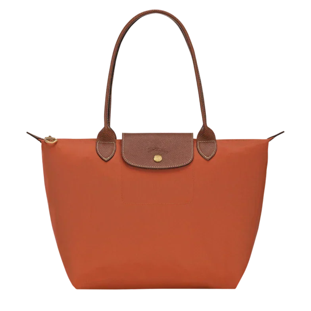 Longchamp Le Pliage Large tote bag Brick colour overview
