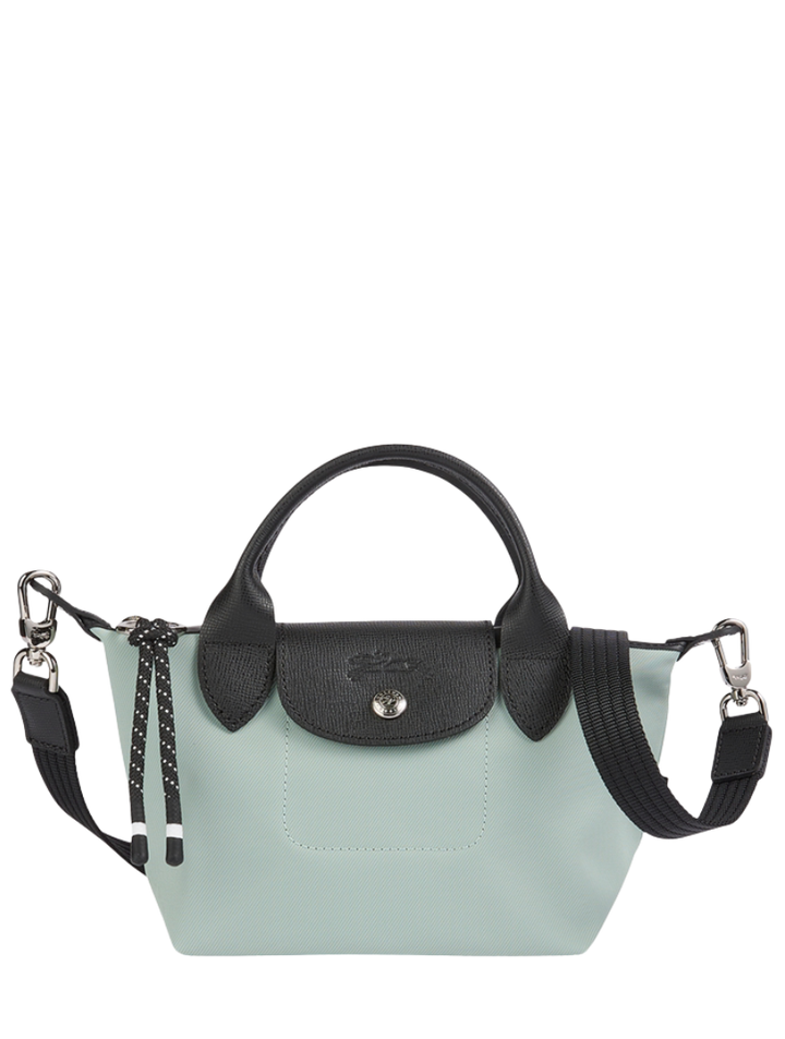 Longchamp Le Pliage Energy XS Verbena Handbag – light green, front view