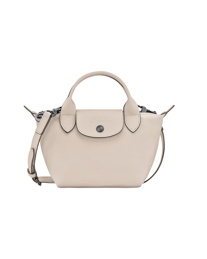 Longchamp Le Pliage Xtra XS Leather Top Handle Bag  Paper