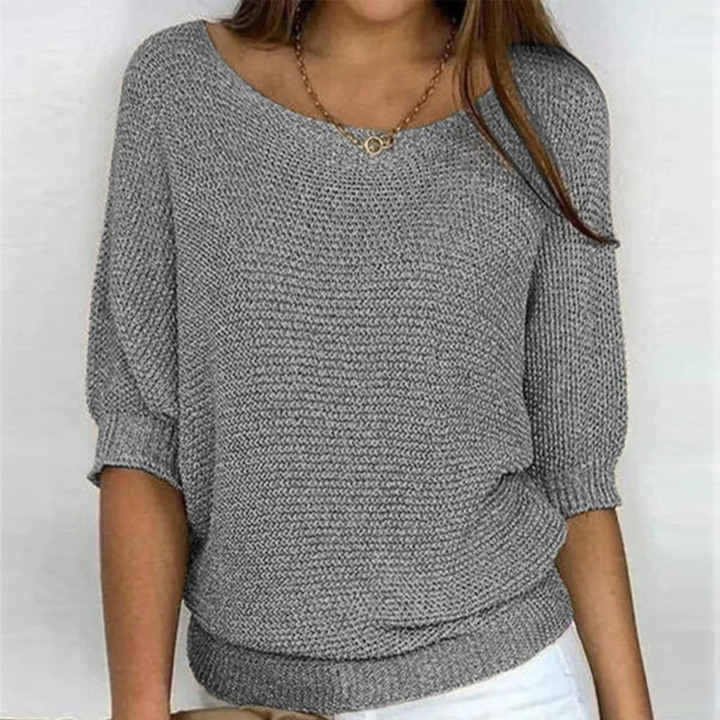 Abigail Soft Comfortable Sweater — styled view
