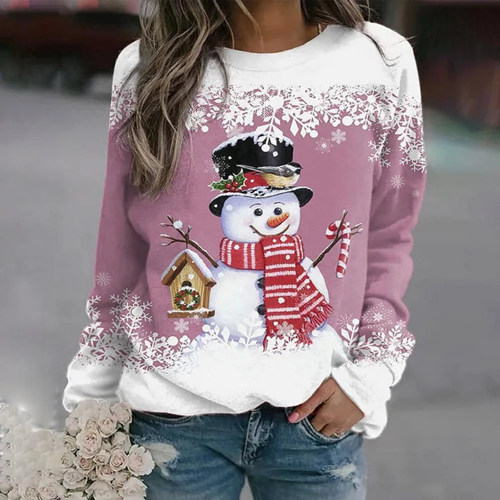 Peyton Super Soft Christmas Sweatshirt — side view
