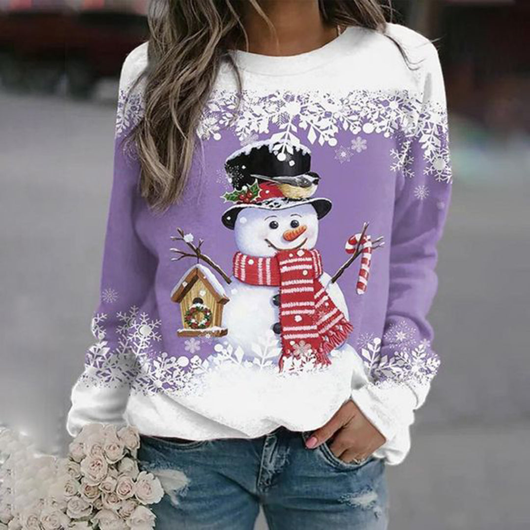 Peyton Super Soft Christmas Sweatshirt — product view