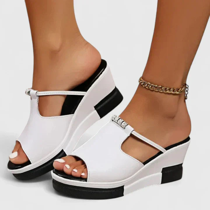 Florine Orthopedic Sandals — back view