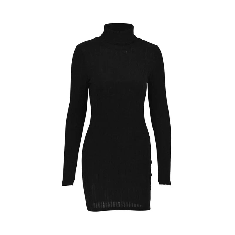 Jennifer Chic Cozy Elegance Dress — side view