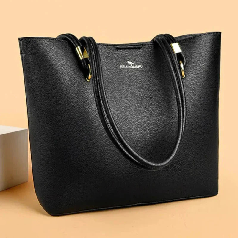 AVERY™ | ELEGANT LEATHER TOTE BAG