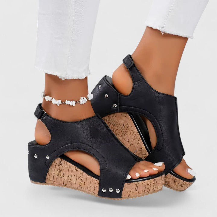 Jolyna Orthopedic Sandals — side view