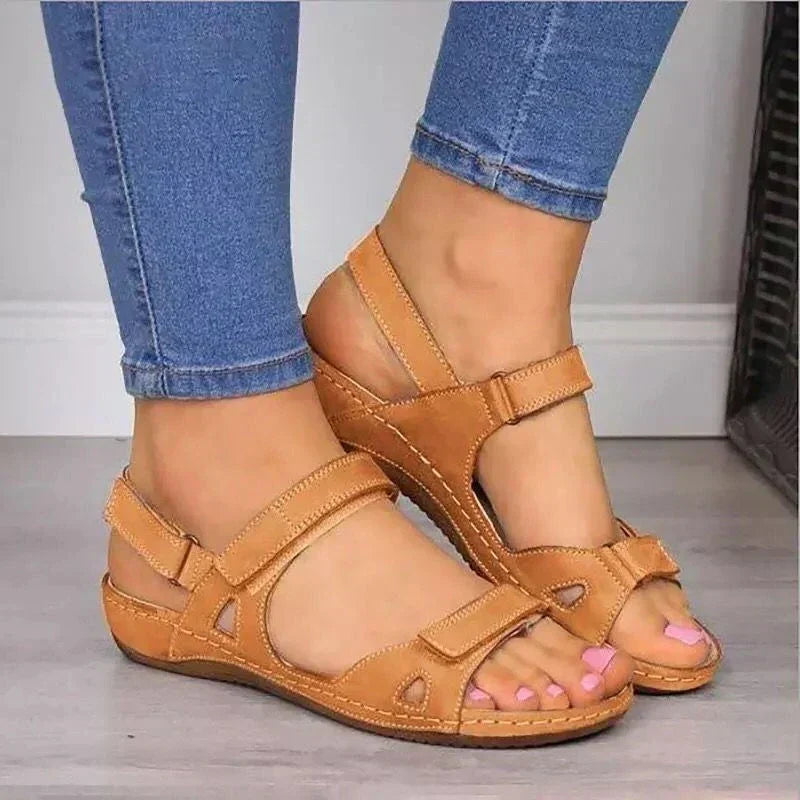 Isabella Orthopedic Sandals — back view