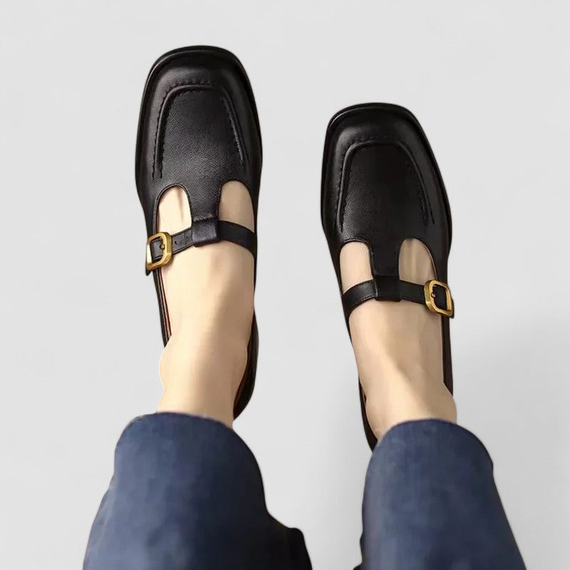 Elizabeth – Orthopedic T-Strap Mary Jane Shoes