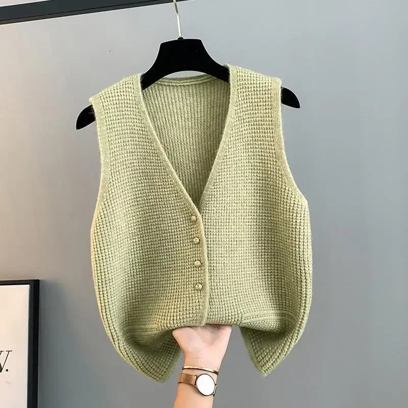 Alyssa Stylish Warm Vest — alternate view