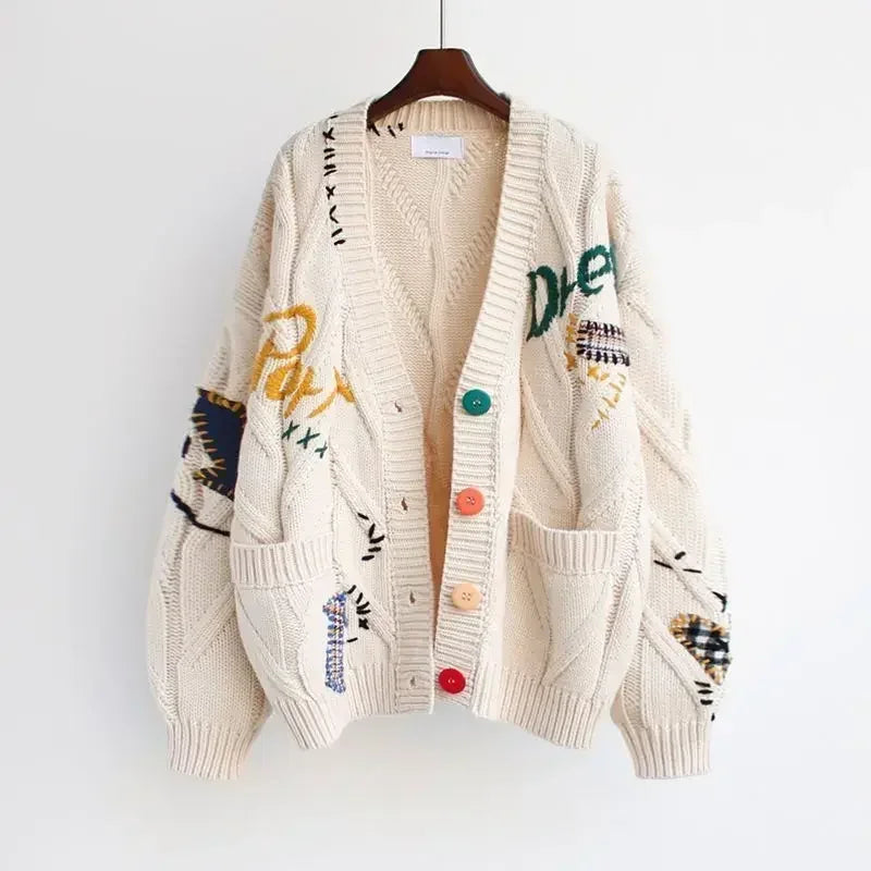 Zoe Embroidered Cardigan — alternate view