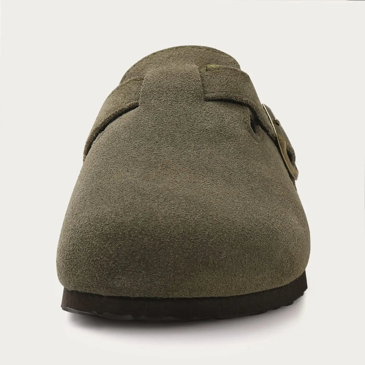 Annabel - Woolen Slip-on Clogs