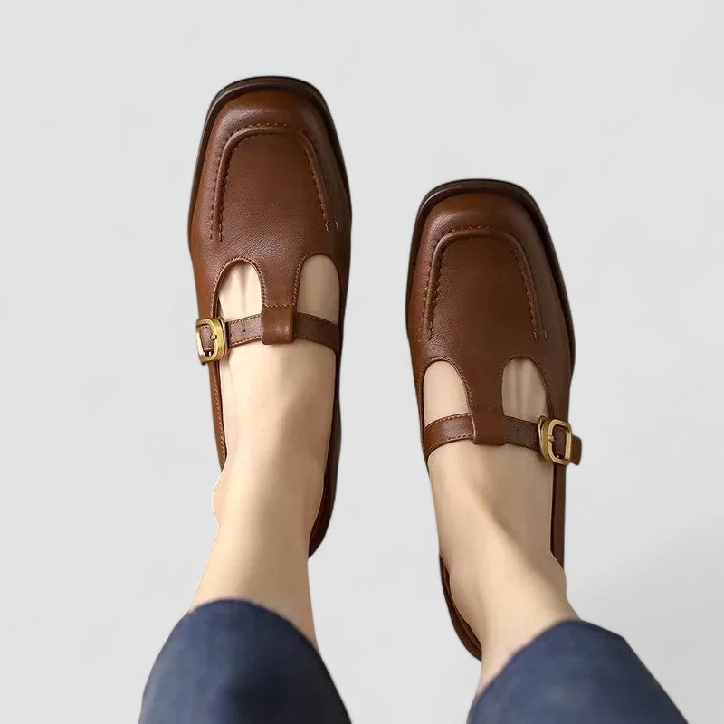 Elizabeth – Orthopedic T-Strap Mary Jane Shoes