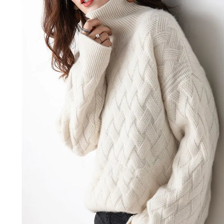 Savannah Modern Hand Soft Sweater — back view