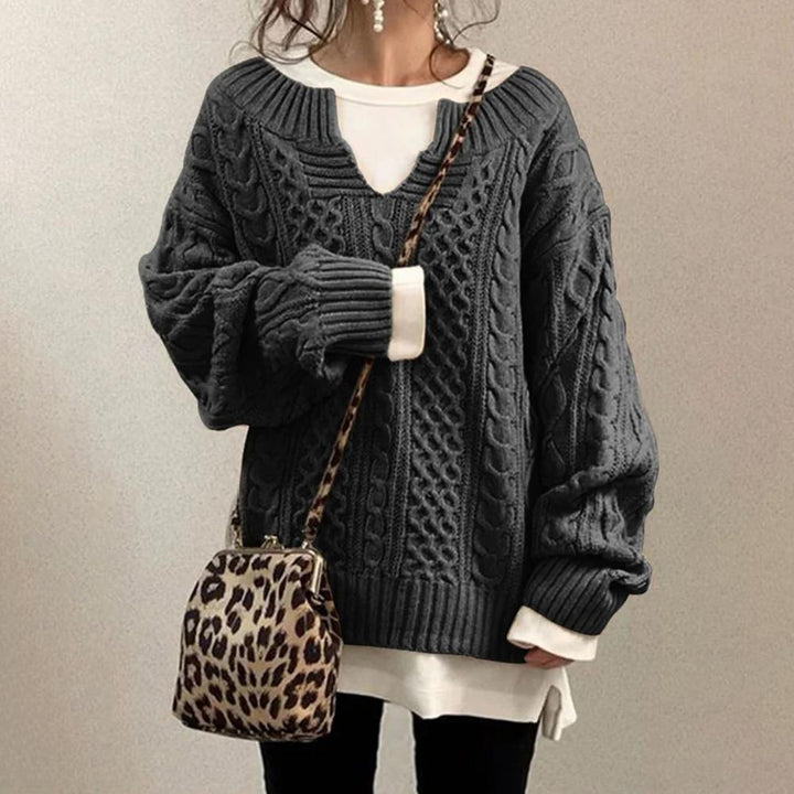 Avery Comfortable Sweater — back view