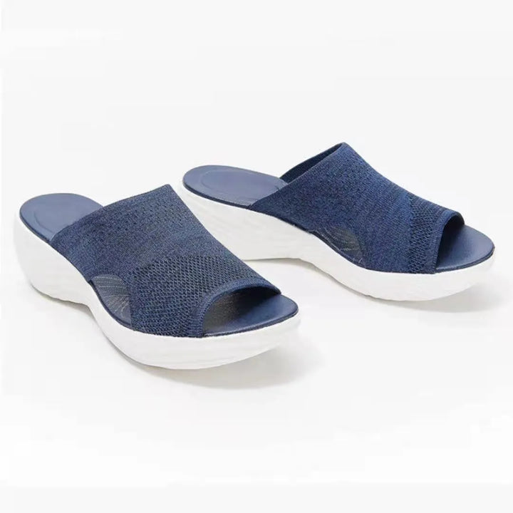 Riley Orthopedic Sandals — top view