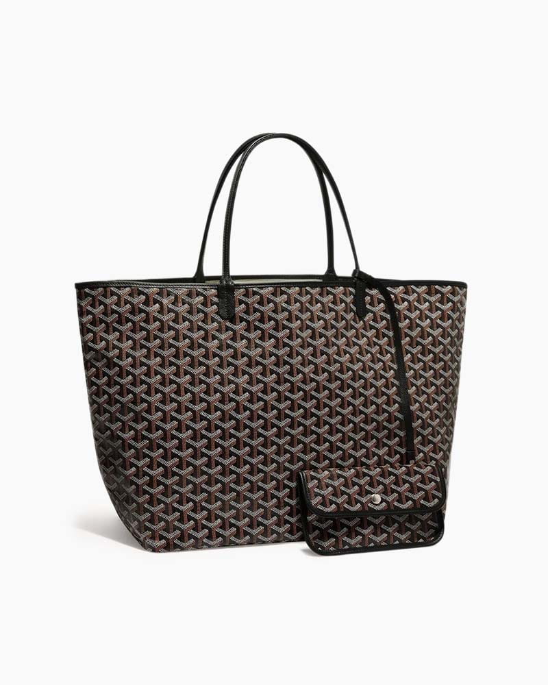 goyard saint louis gm – front view canvas tote