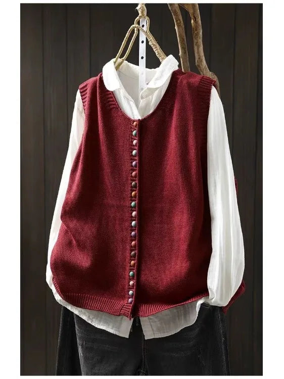 The Rosalie | Knitted Vest