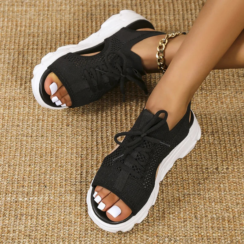 Grace Orthopedic Sandals — back view