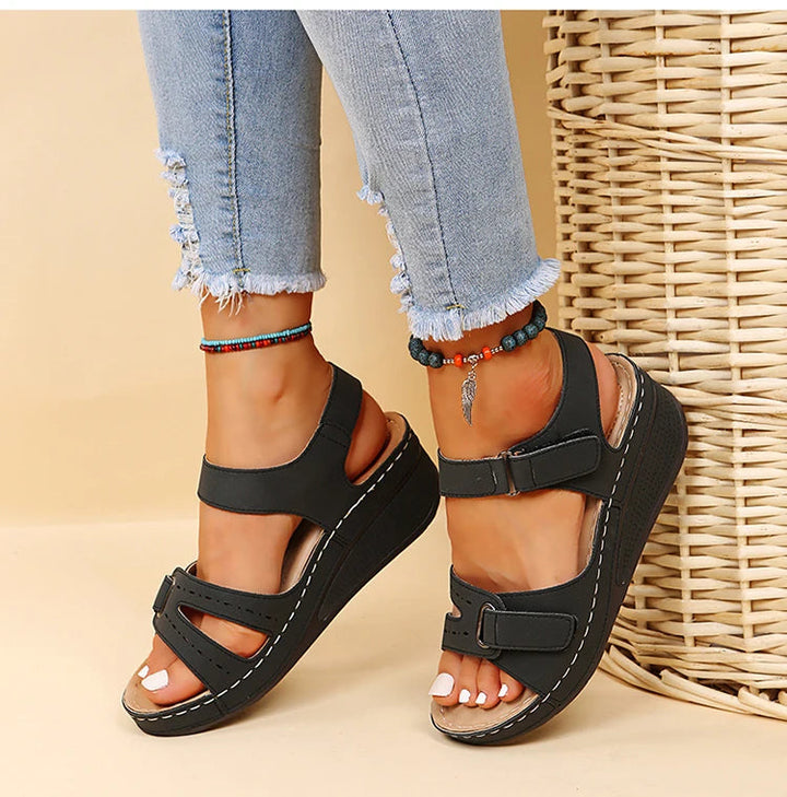 Riley Orthopedic Sandals — detail view