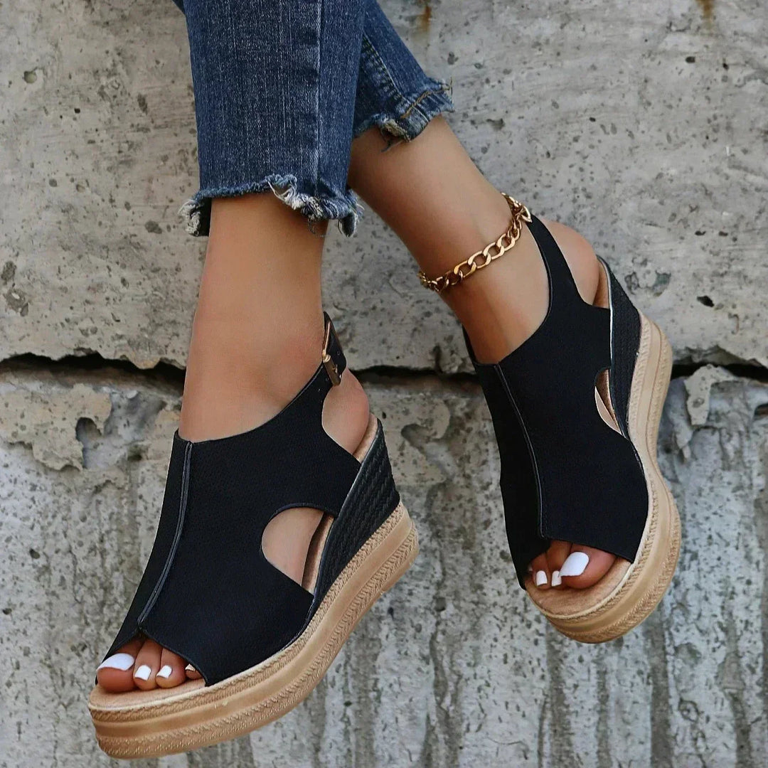 Peyton Orthopedic Sandals — top view