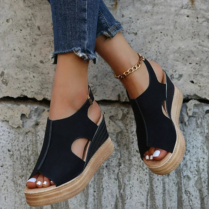 Peyton Orthopedic Sandals — top view