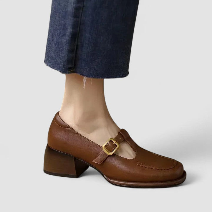 Elizabeth – Orthopedic T-Strap Mary Jane Shoes