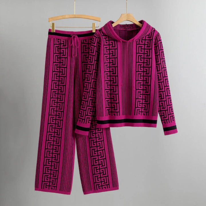 Charlotte Cozy Hoodie & Pants Set — detail view
