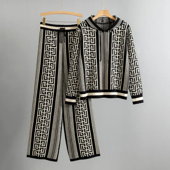 Charlotte Cozy Hoodie & Pants Set — front view