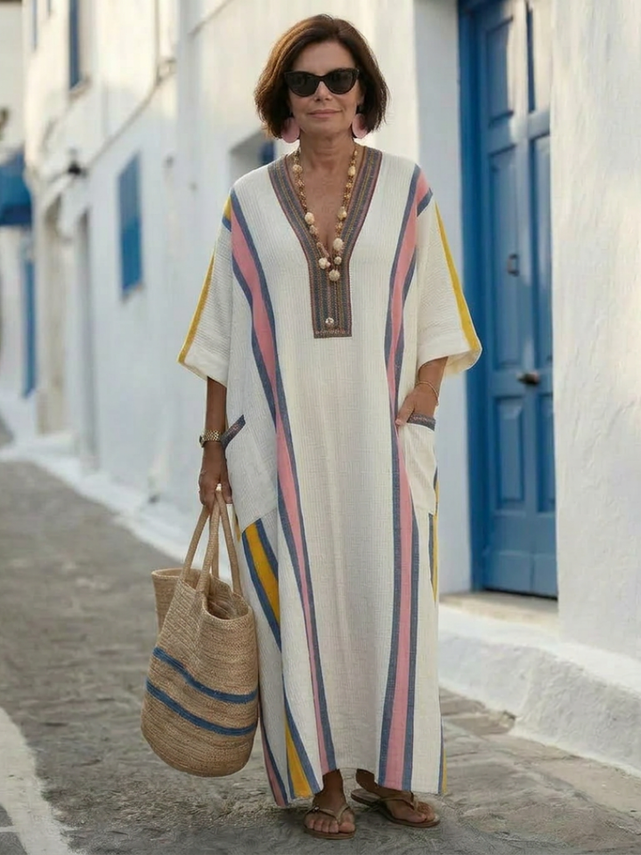 Noemi Kaftan Maxi Dress — side view