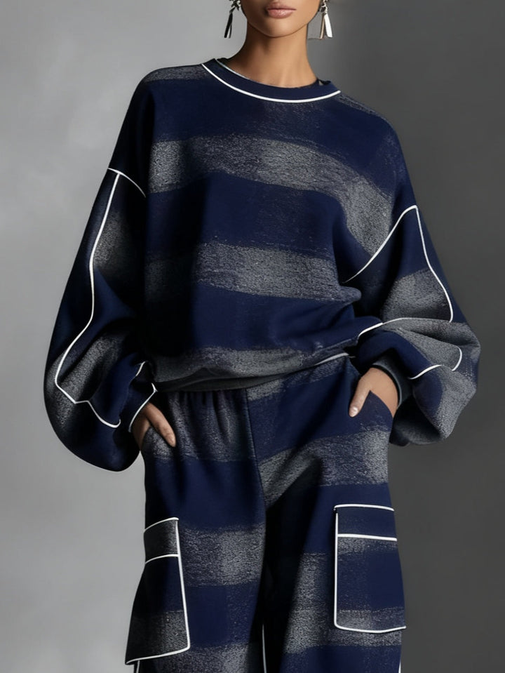 Women's everyday relaxed matching set – side view