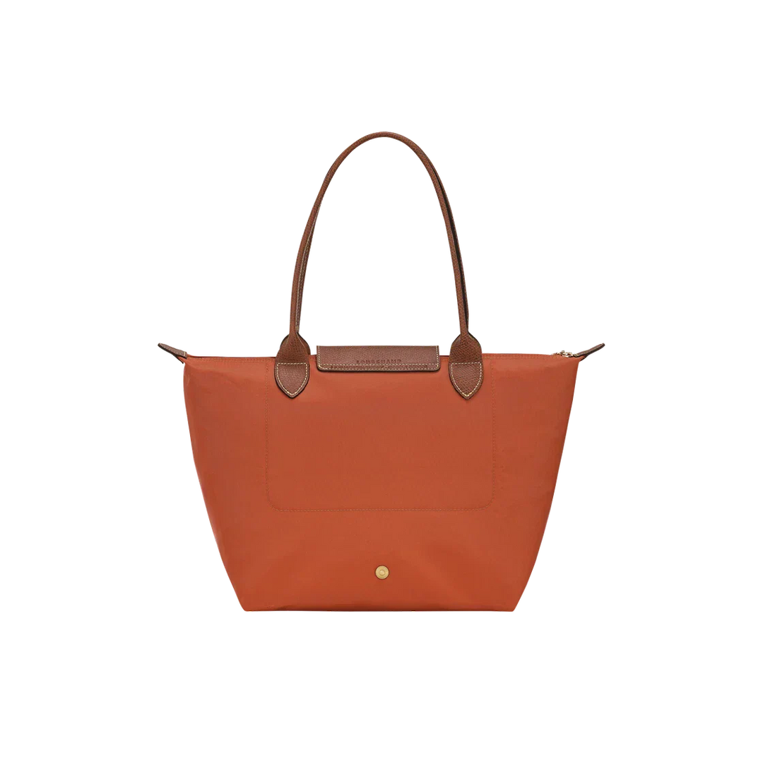 Longchamp Le Pliage Large tote bag Brick lifestyle