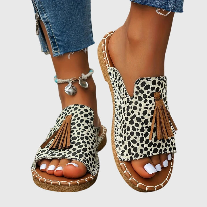 Lorraine Orthopedic Sandals — back view