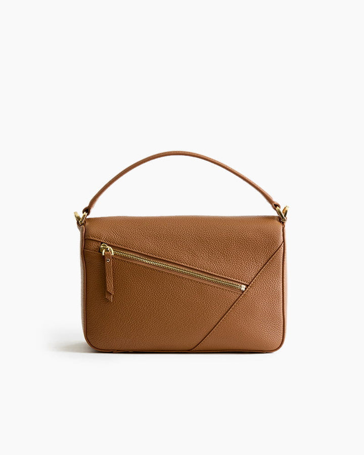 Women's Coffee Date Elegant Leather Mini Bag