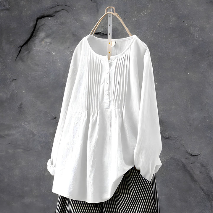 Ariadne Tunic Blouse — detail view