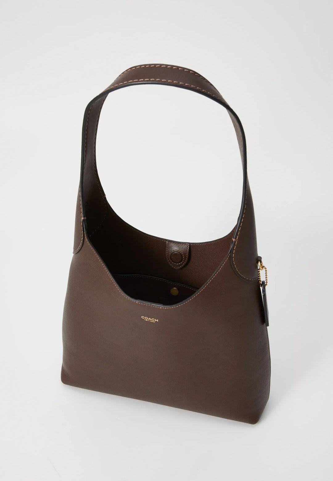 Brooklyn shoulder bag coach brown - detail
