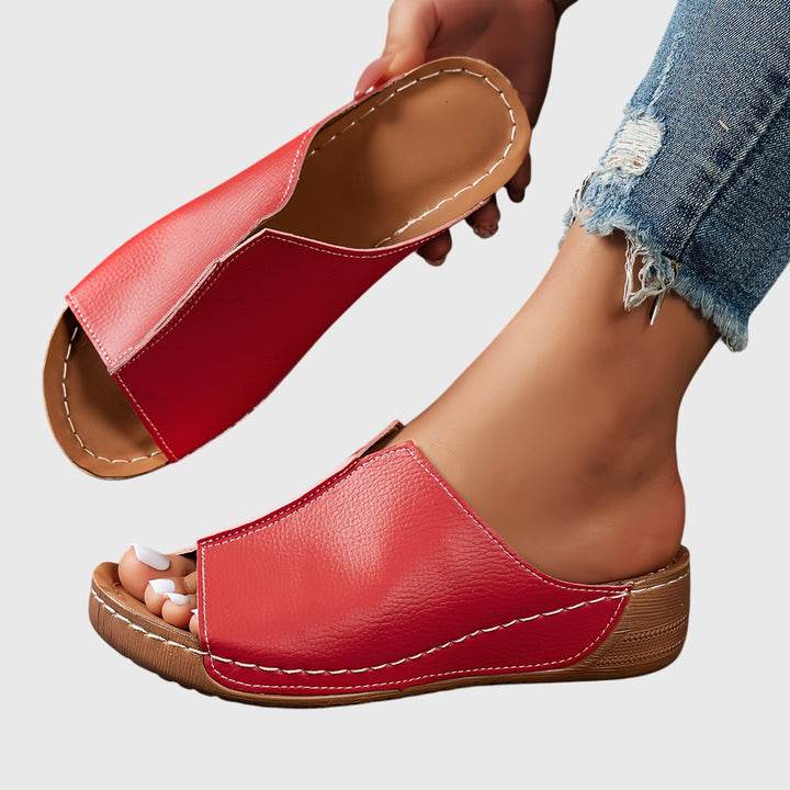 Alicia Stylish Orthopedic Sandals — close-up detail