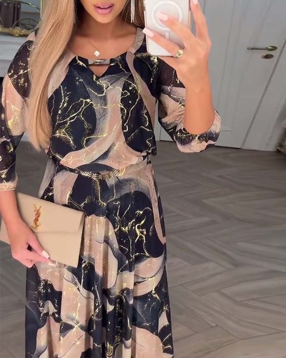 Evie | Elegant Chiffon Dress