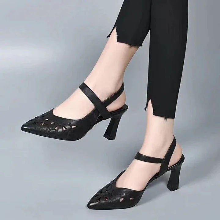 Sonya - Soft Leather High Heels