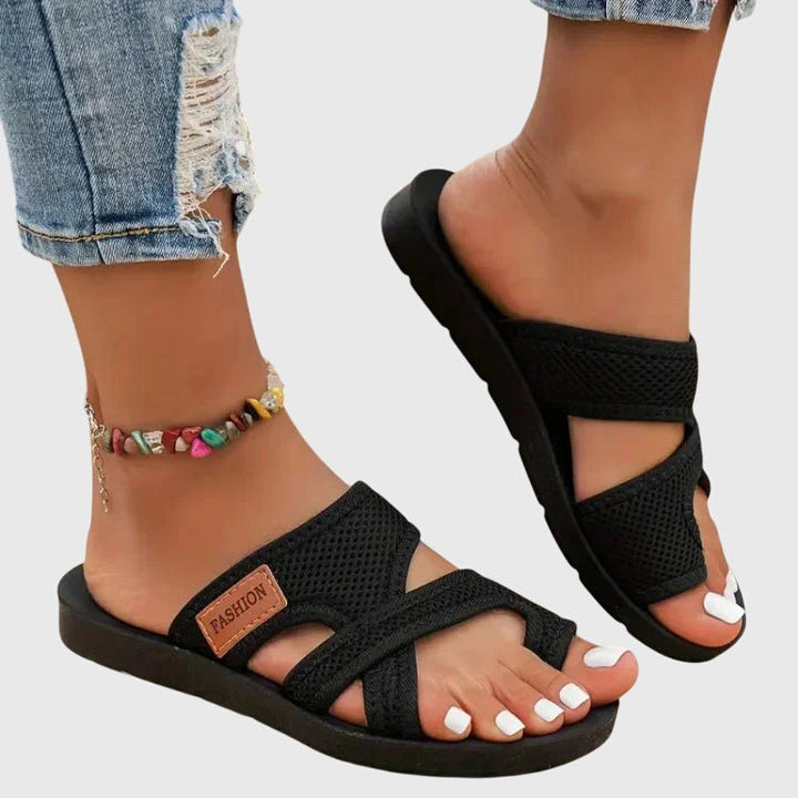 Ellyn Orthopedic Sandals — front view