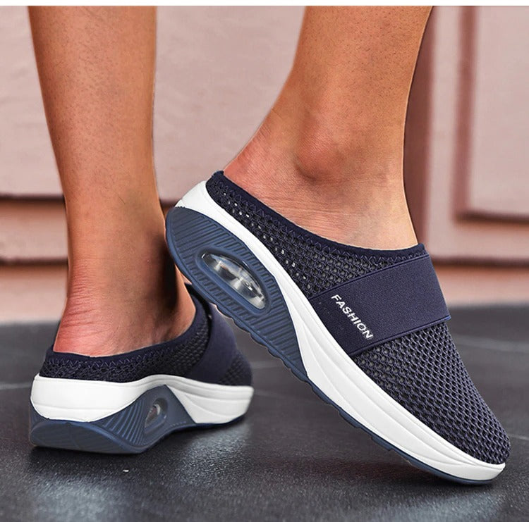 Zoe Orthopedic Sandals — lifestyle view