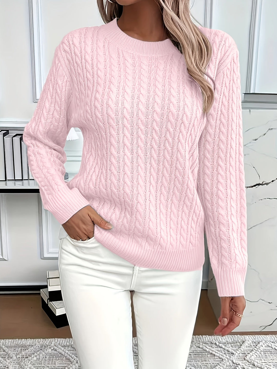 Bernila | Cable Knit Jumper