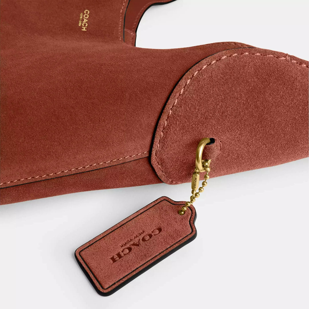 brooklyn shoulder bag coach merlot leather
