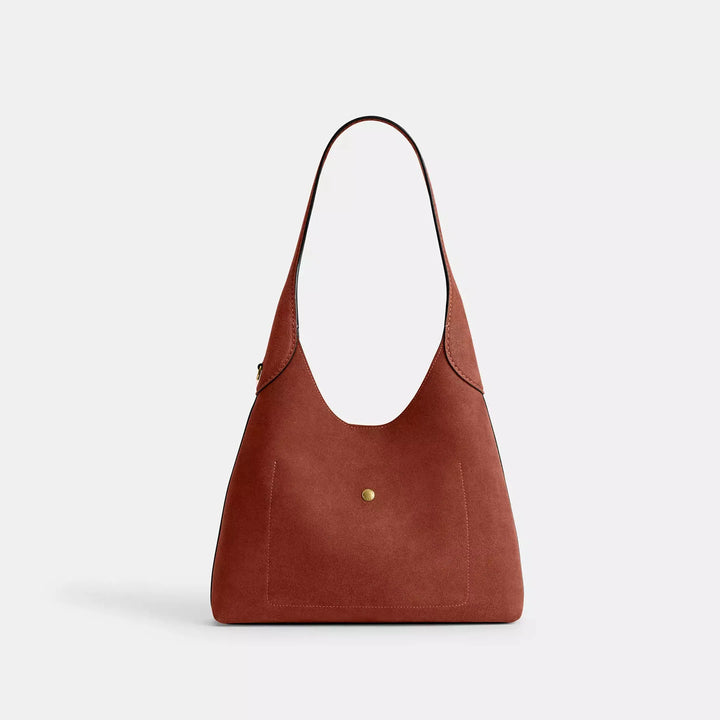 Coach Brooklyn 28 merlot shoulder bag - side view